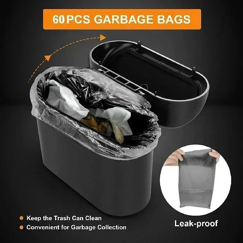 Leak-Proof Mini Car Trash Can