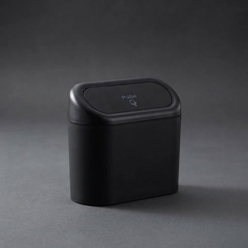 Leak-Proof Mini Car Trash Can